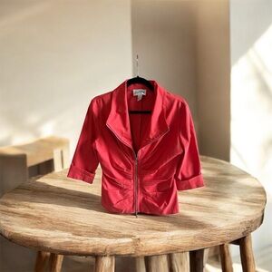 Joseph Ribkoff ruched jacket